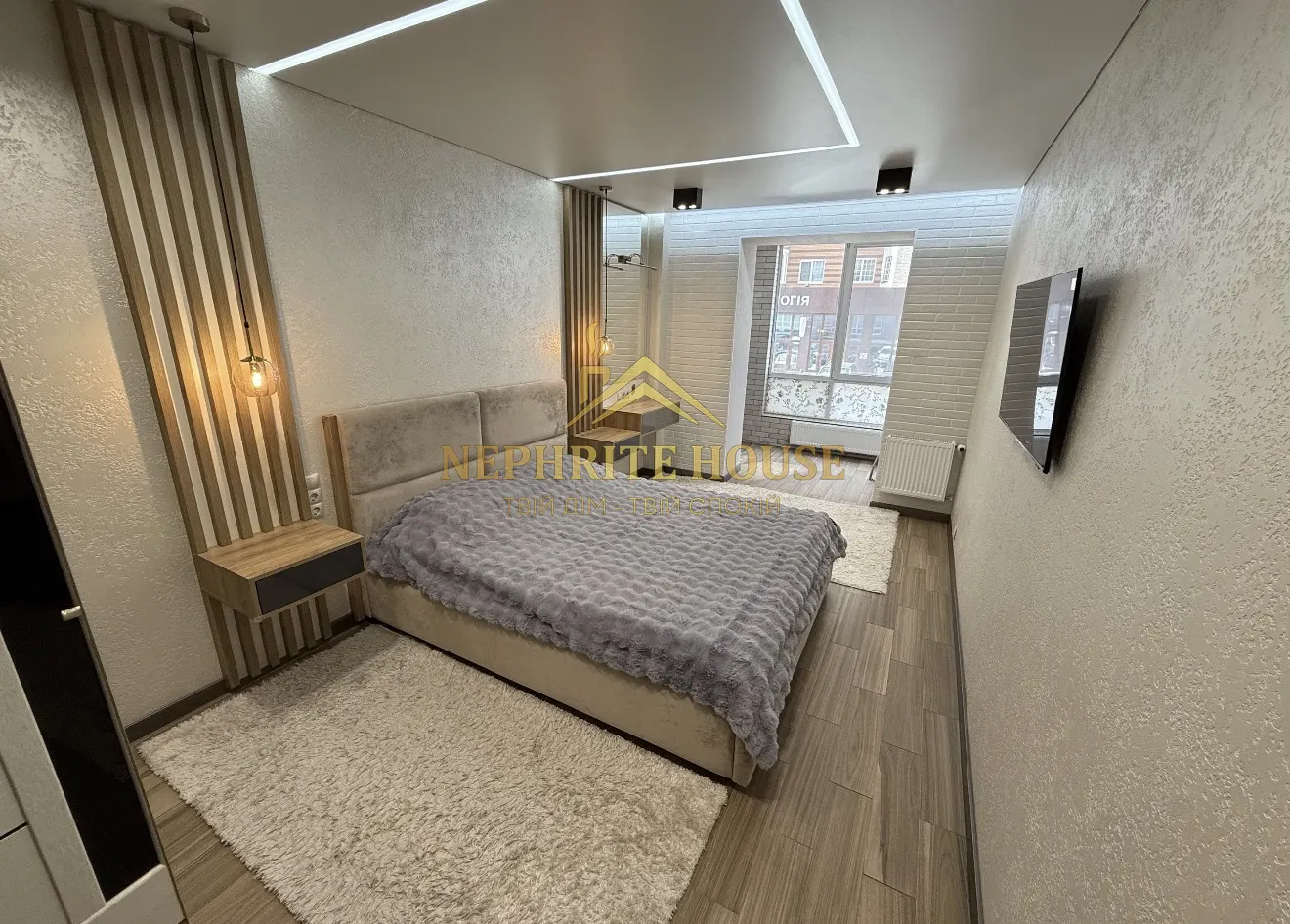 Купити ПРОДАЖ ДВОРІВНЕВОЇ 3-КІМНАТНОЇ КВАРТИРИ  ЖК «ПОЛІССЯ» | 100 м² в Житомирі — нерухомість Nephrite House